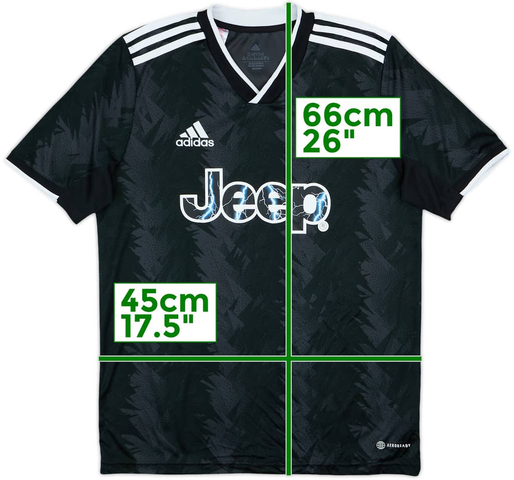 2022-23 Juventus Away Shirt - 8/10 - (L.Boys)