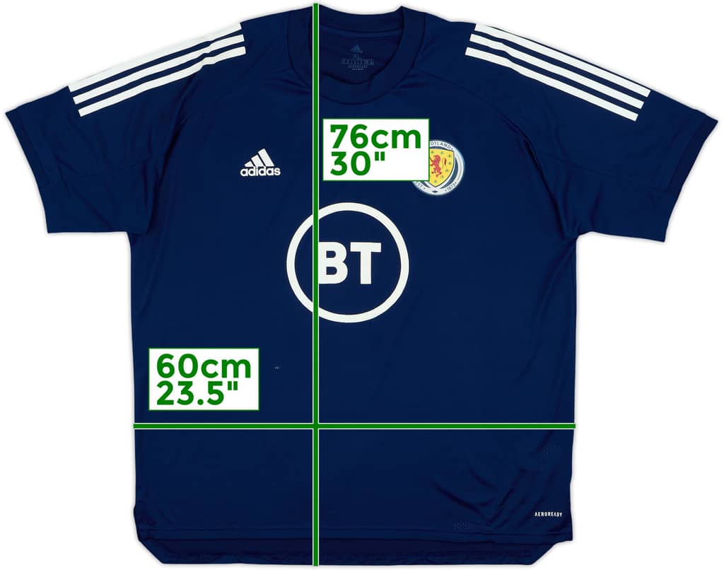 2019-20 Scotland adidas Training Shirt - 6/10 - (XL)