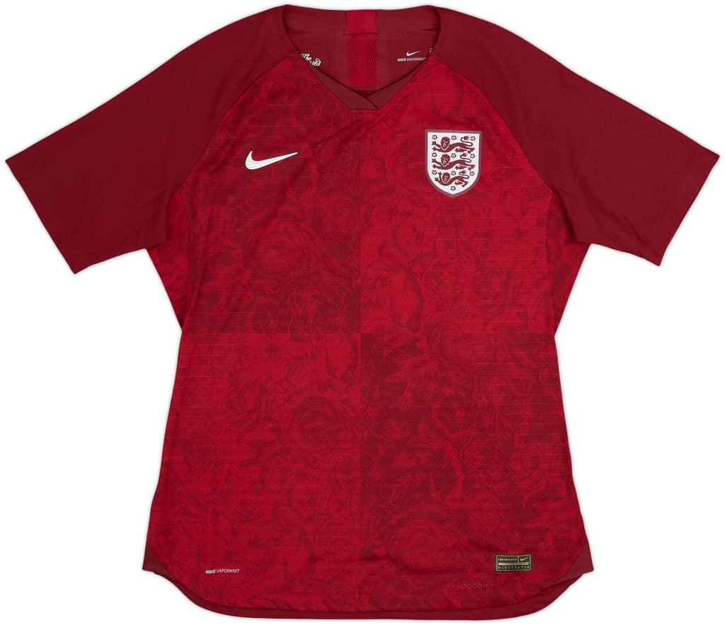 2019 England Lionesses Authentic Away Shirt - 7/10 - (Women's M)