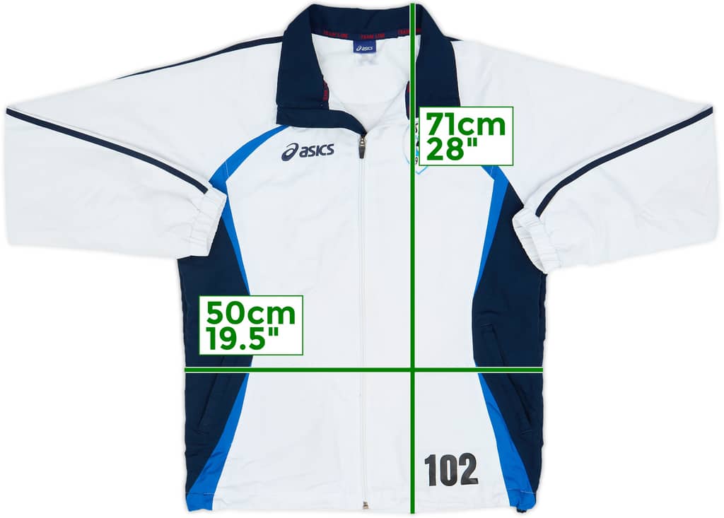 2005-06 SPAL Asics Track Jacket - 9/10 - (S)