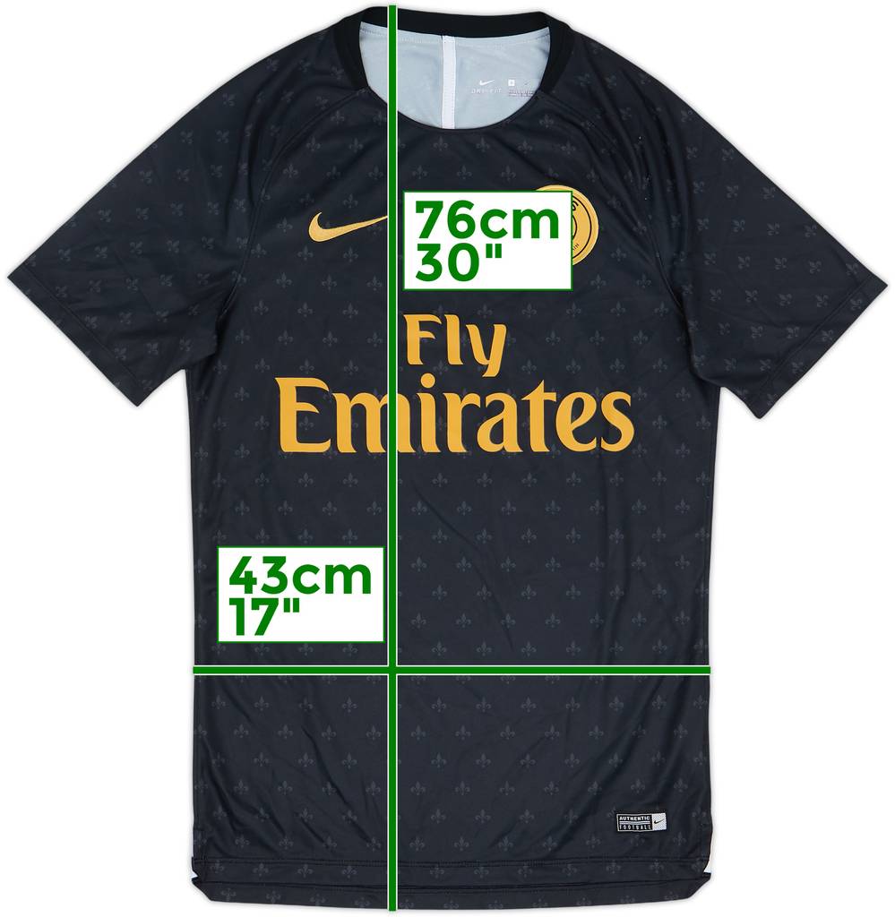 2019-20 Paris Saint-Germain Nike Training Shirt - 8/10 - (S)