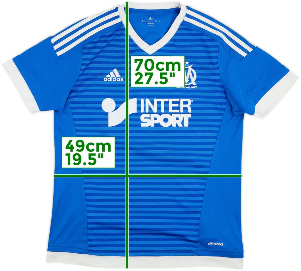 2015-16 Olympique Marseille Third Shirt - 6/10 - (M)