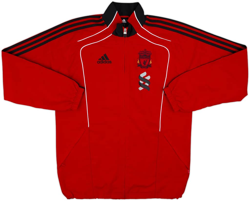 2010-11 Liverpool adidas Track Jacket - 5/10 - (M)