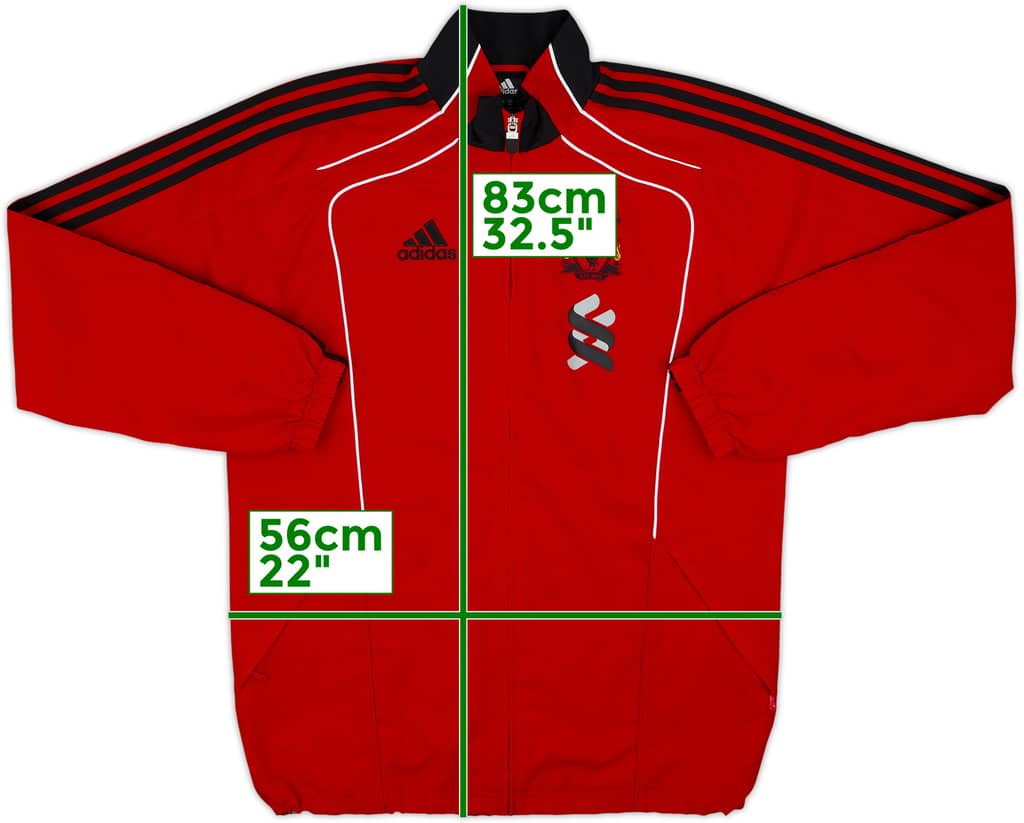 2010-11 Liverpool adidas Track Jacket - 5/10 - (M)