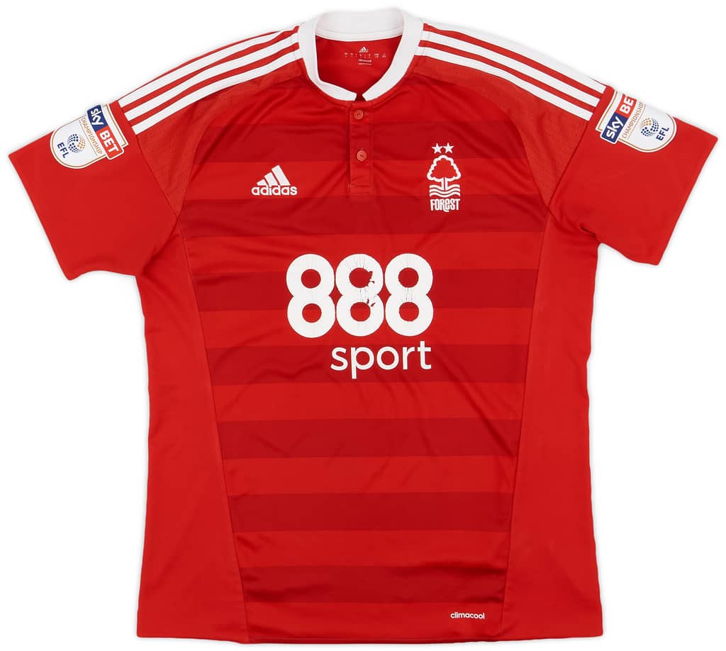 2016-17 Nottingham Forest Home Shirt - 5/10 - (L)