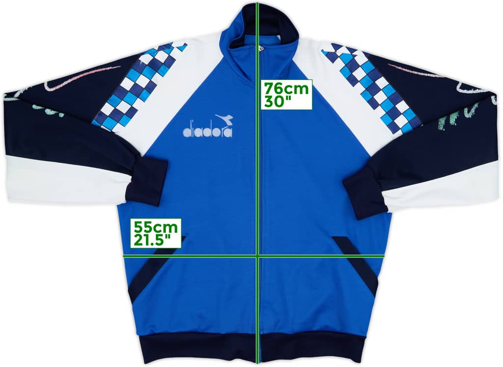 1990 Italy Diadora Track Jacket - 3/10 - (S)