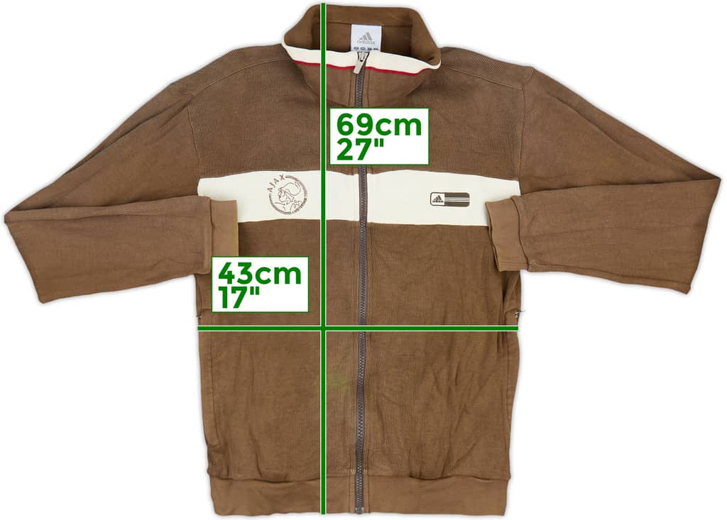 2005-06 Ajax adidas Track Jacket - 6/10 - (S)