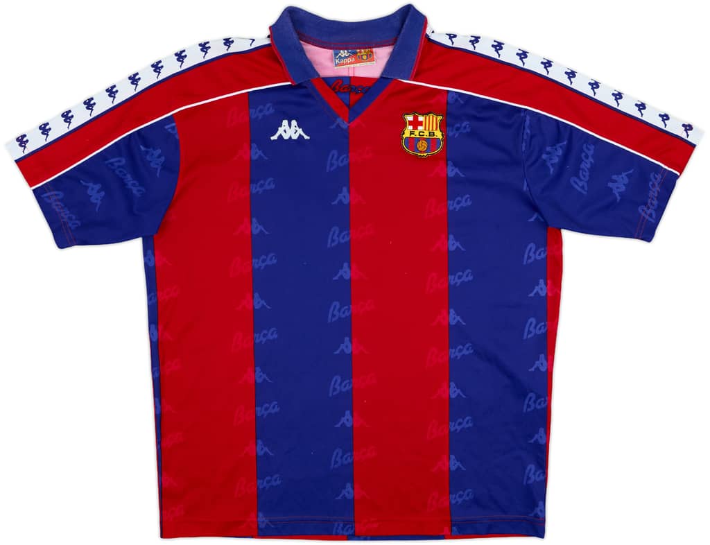 1992-95 Barcelona Home Shirt - 7/10 - (L)