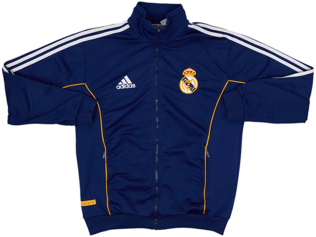 1999-00 Real Madrid adidas Track Jacket - 5/10 - (XL.Boys)