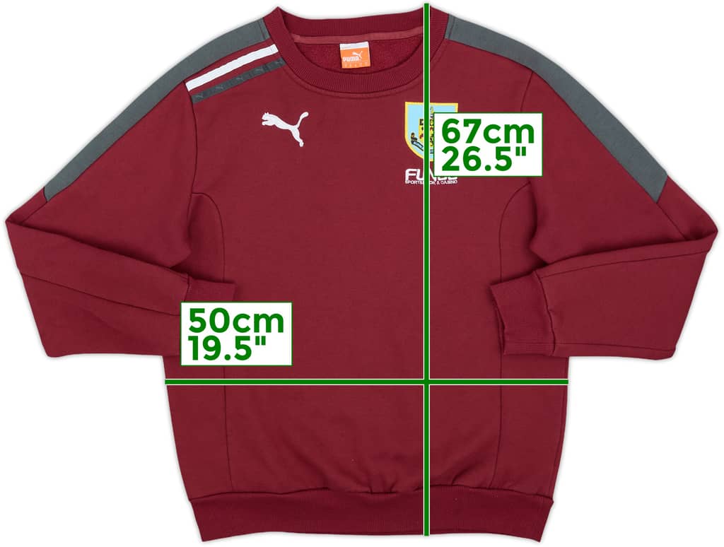 2011-12 Burnley Puma Sweat Top - 8/10 - (M)