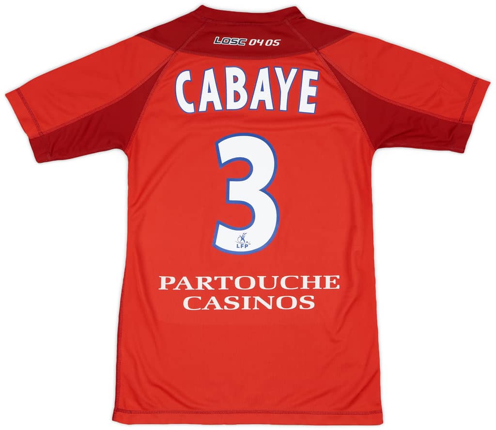 2004-05 Lille Home Shirt Cabaye #3 - 6/10 - (S)