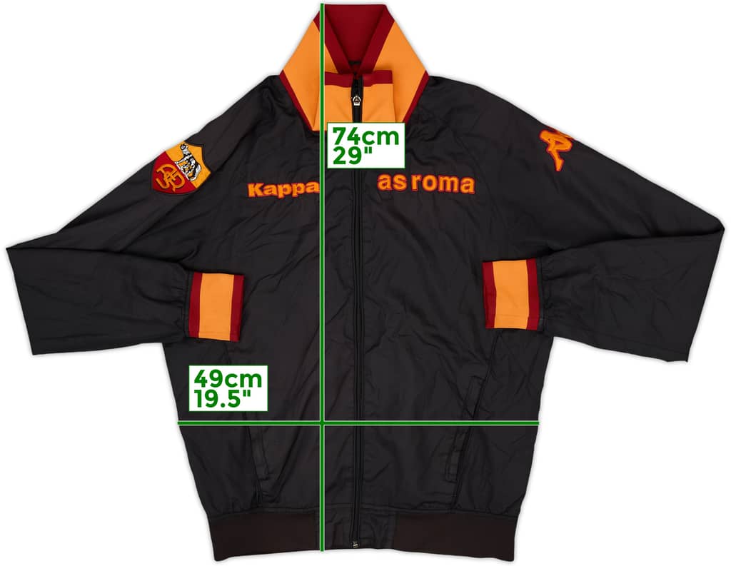 2008-09 Roma Kappa Track Jacket - 5/10 - (M)