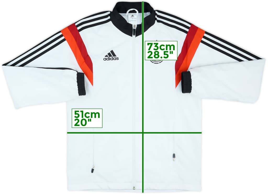 2014-15 Germany adidas Track Jacket - 8/10 - (S)