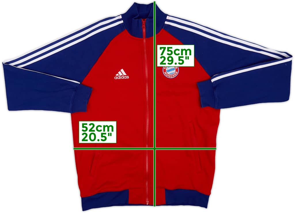 2021-22 Bayern Munich adidas Track Jacket - 8/10 - (M)