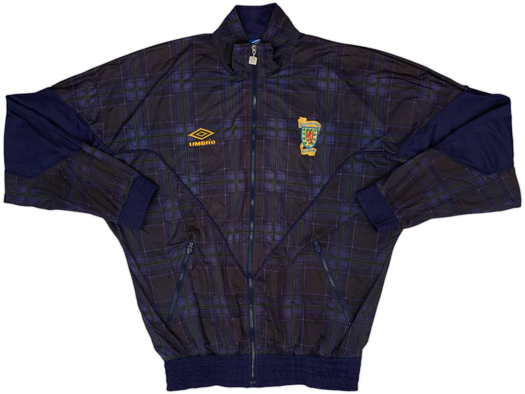 1994-96 Scotland Umbro Track Jacket - 8/10 - (M)