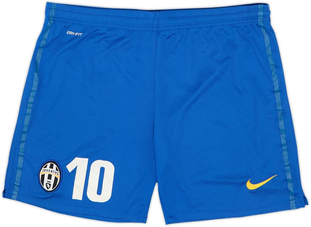 2013-14 Juventus Away Shorts #10 (Tevez) - 5/10 - (XL)
