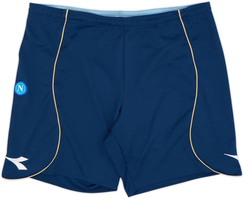 2008-09 Napoli Diadora Training Shorts - 7/10 - (XL)