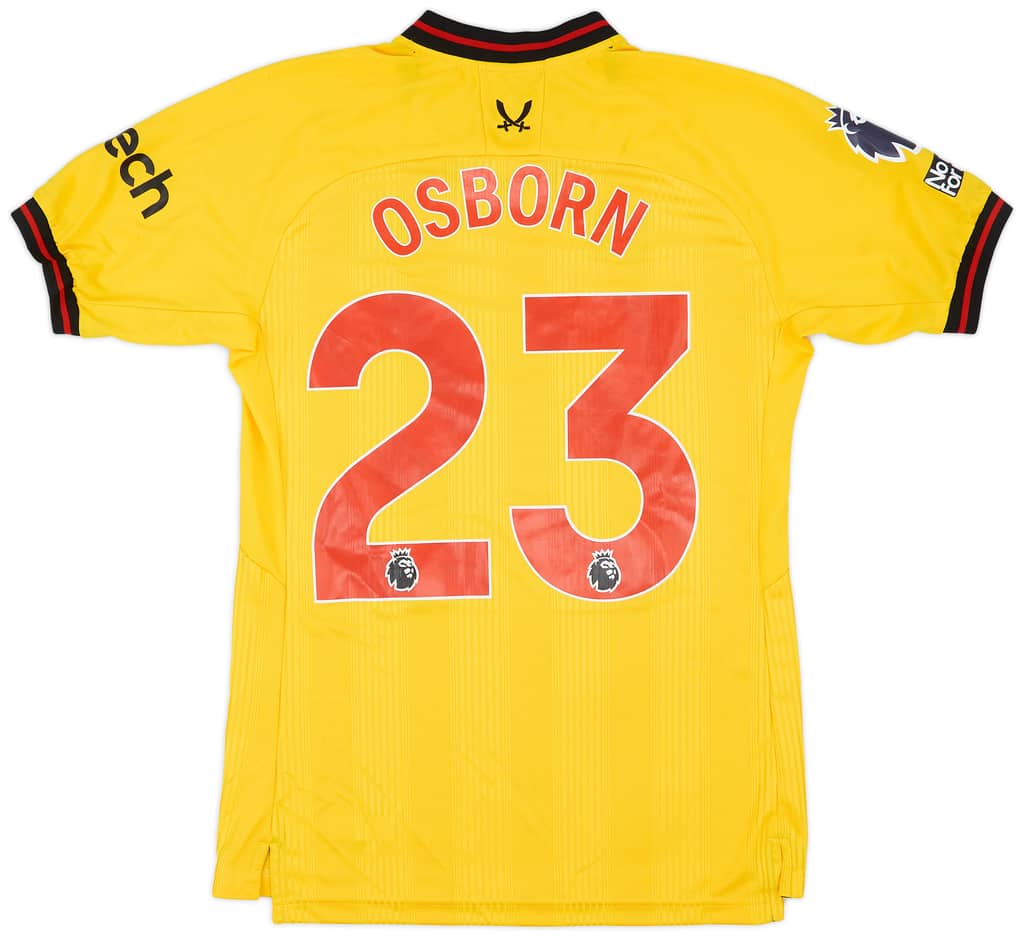 2023-24 Sheffield United Match Issue Away Shirt Osborn #23