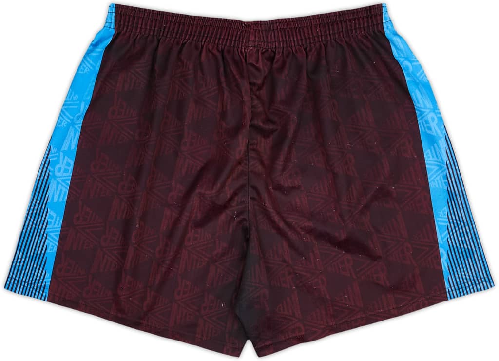 1991-93 Inter Milan Home Shorts - 4/10 - (L)