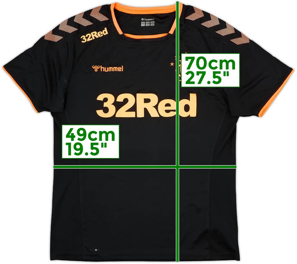 2019-20 Rangers Hummel Training Shirt - 9/10 - (L)
