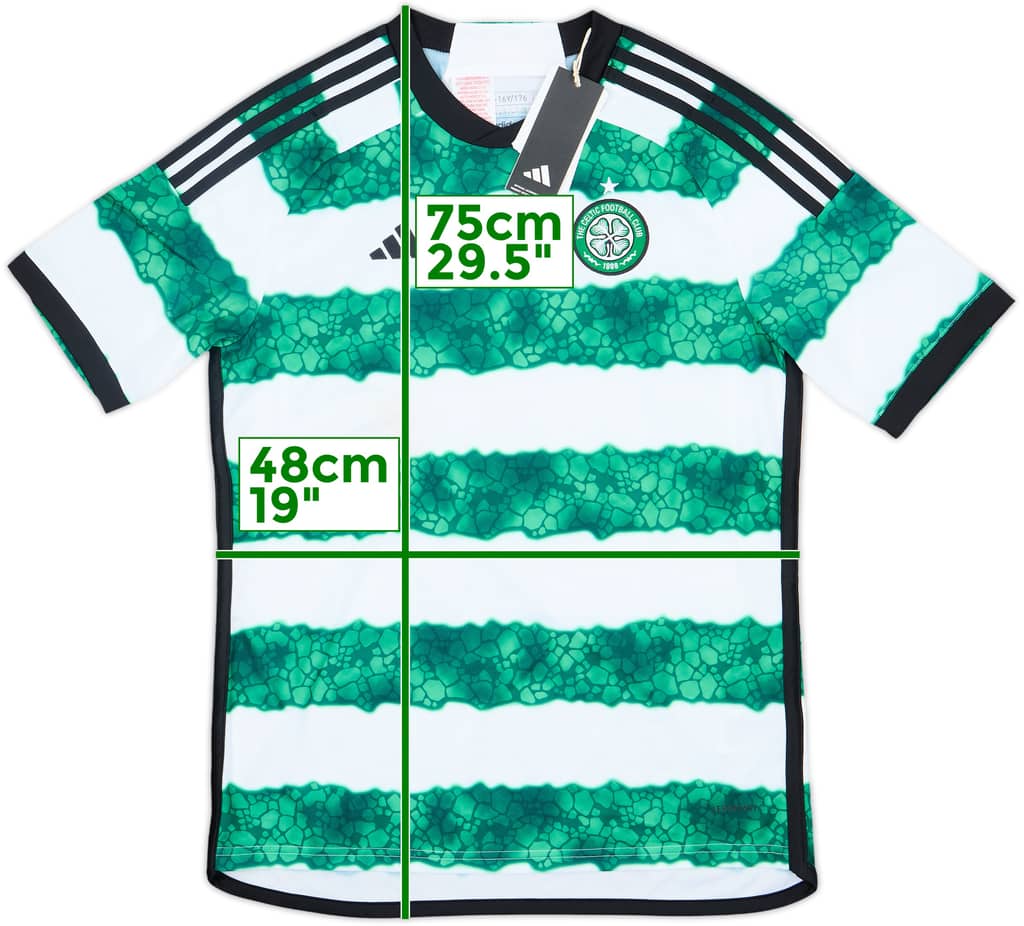 2023-24 Celtic Home Shirt (XL.Boys)