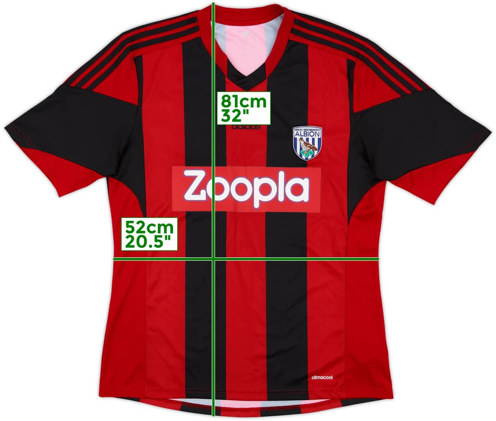 2013-14 West Brom Away Shirt - 10/10 - (L)