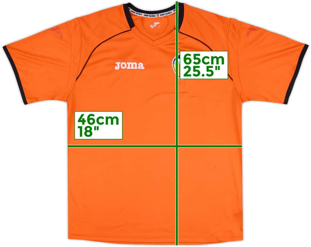 2011-12 Valencia Joma Training Shirt - 5/10 - (M)