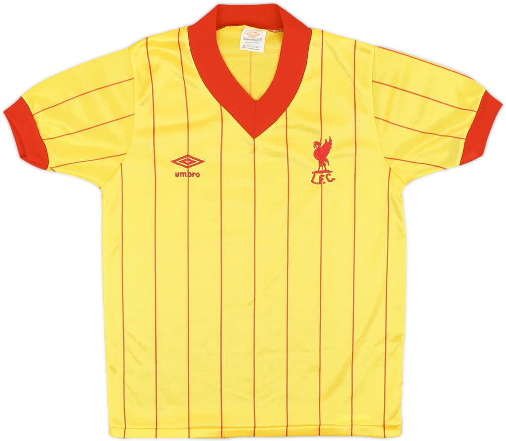 1981-84 Liverpool Away Shirt - 8/10 - (S)
