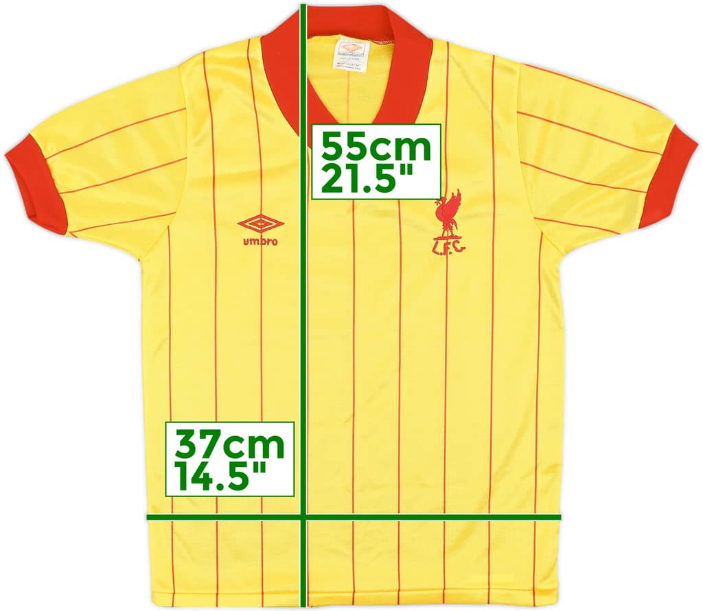 1981-84 Liverpool Away Shirt - 8/10 - (S)