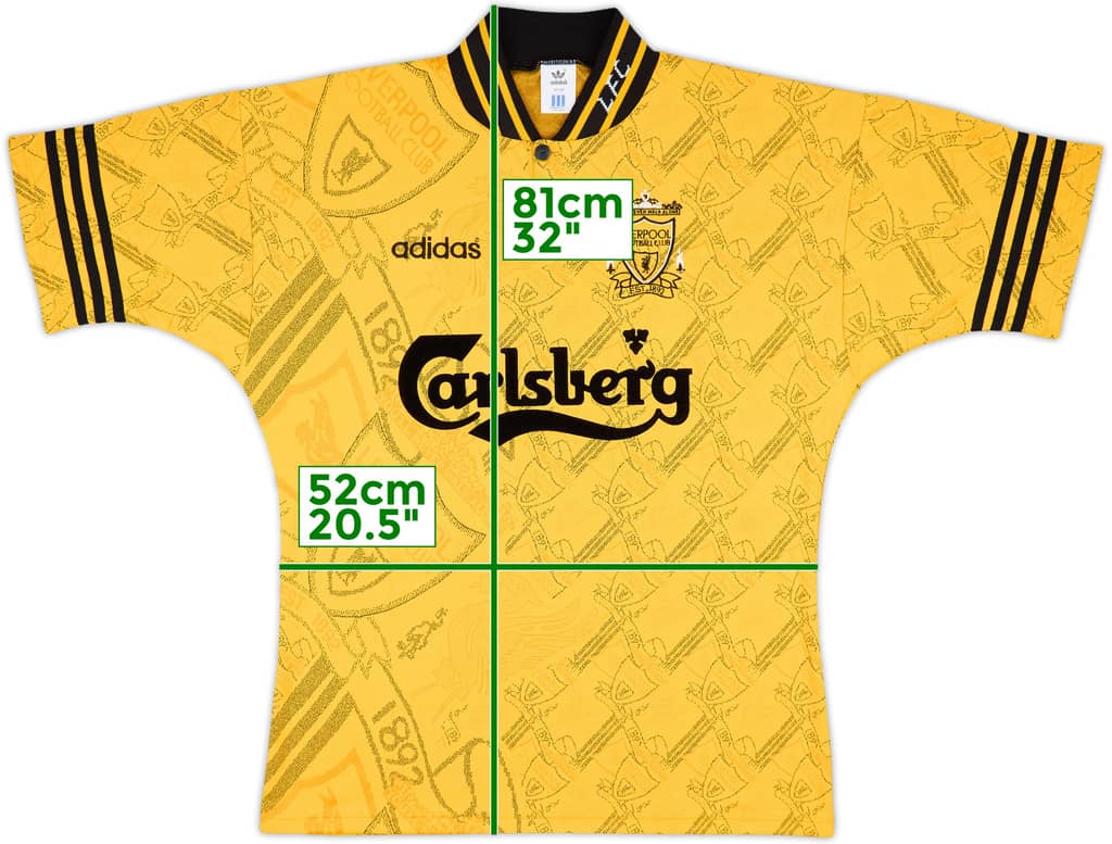 1994-96 Liverpool Third Shirt - 9/10 - (M/L)