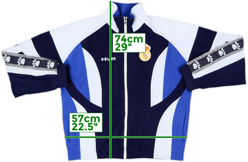 1996-97 Real Madrid Kelme Track Jacket - 5/10 - (XL)