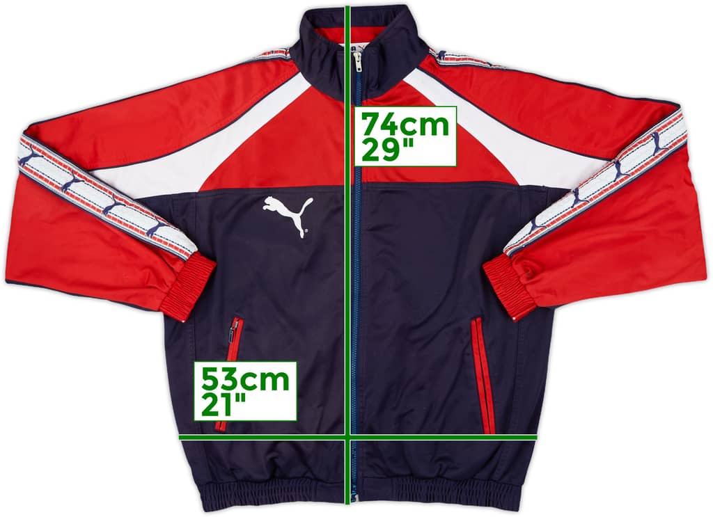 1994-96 Atletico Madrid Puma Track Jacket - 4/10 - (L)