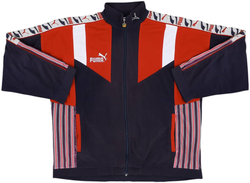 1996-98 Atletico Madrid Puma Track Jacket - 7/10 - (XL)