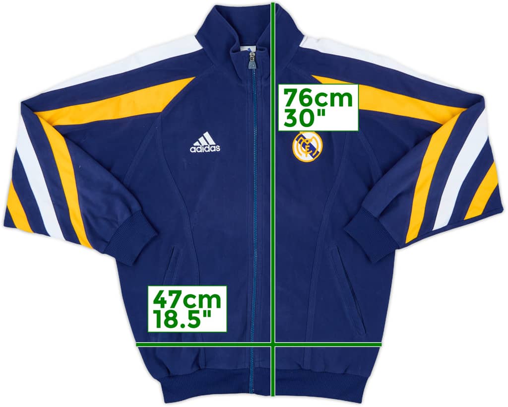 1998-99 Real Madrid adidas Track Jacket - 6/10 - (S)
