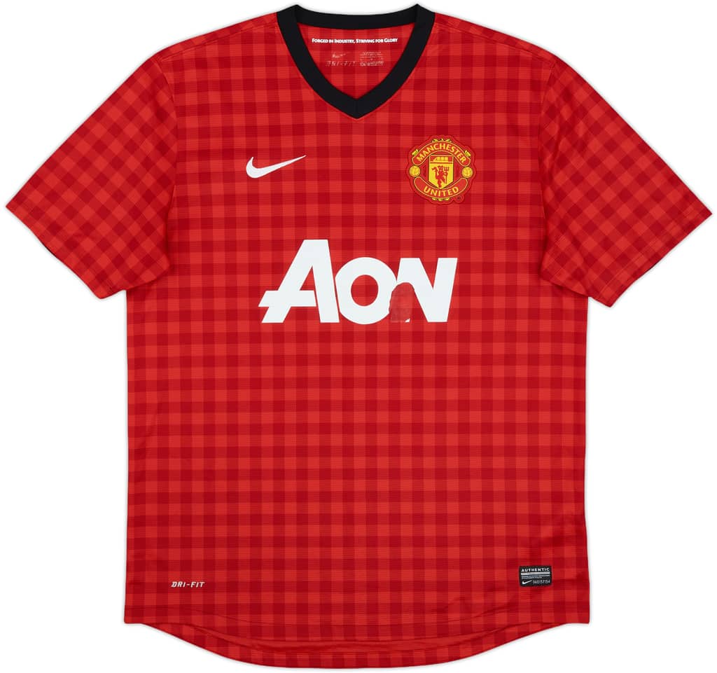 2012-13 Manchester United Home Shirt - 4/10 - (L)