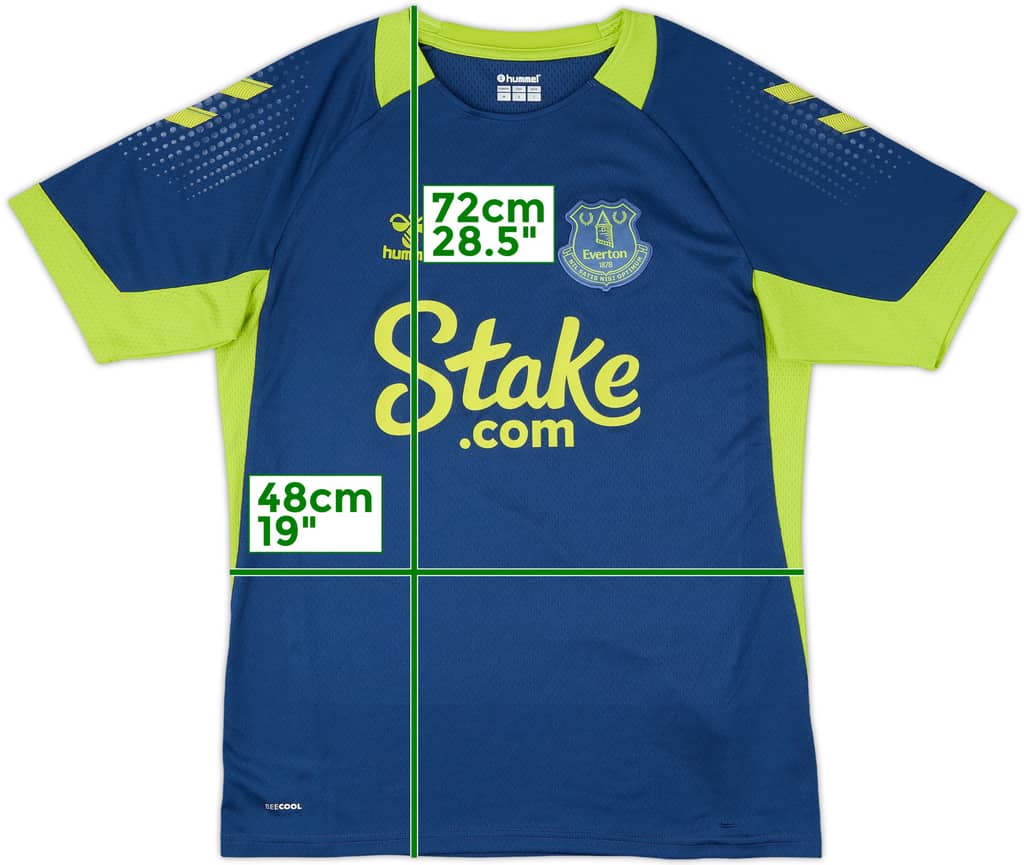 2022-23 Everton Hummel Training Shirt - 10/10 - (M)