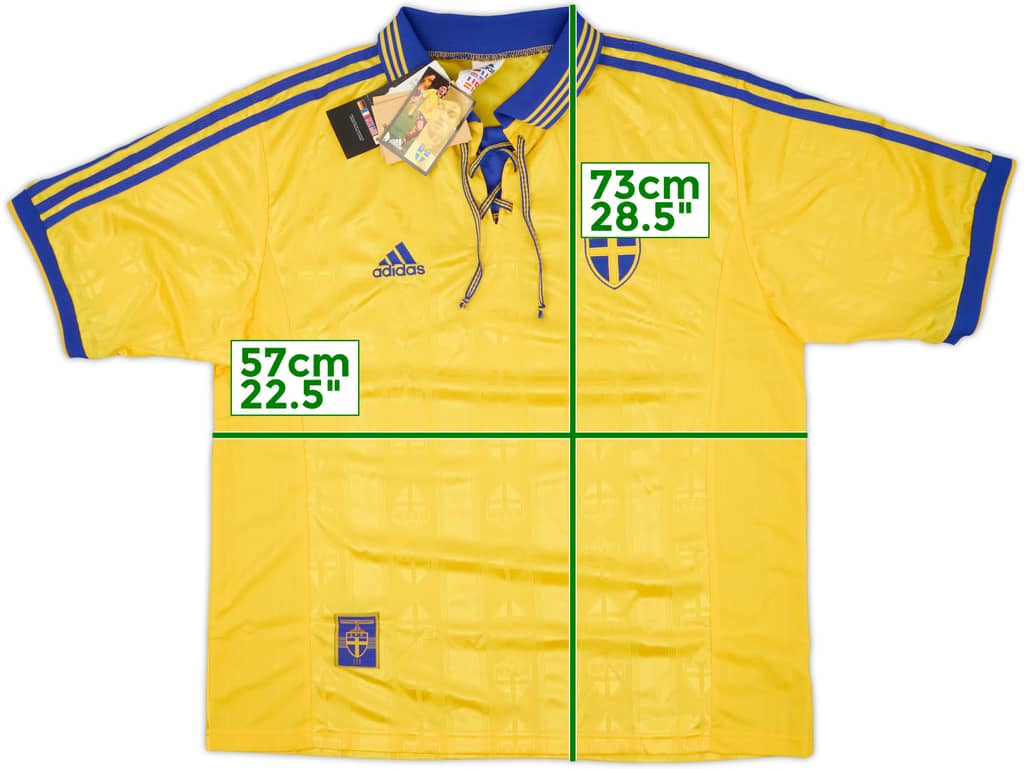 Camiseta de local de Sweden 1998-99 (L)