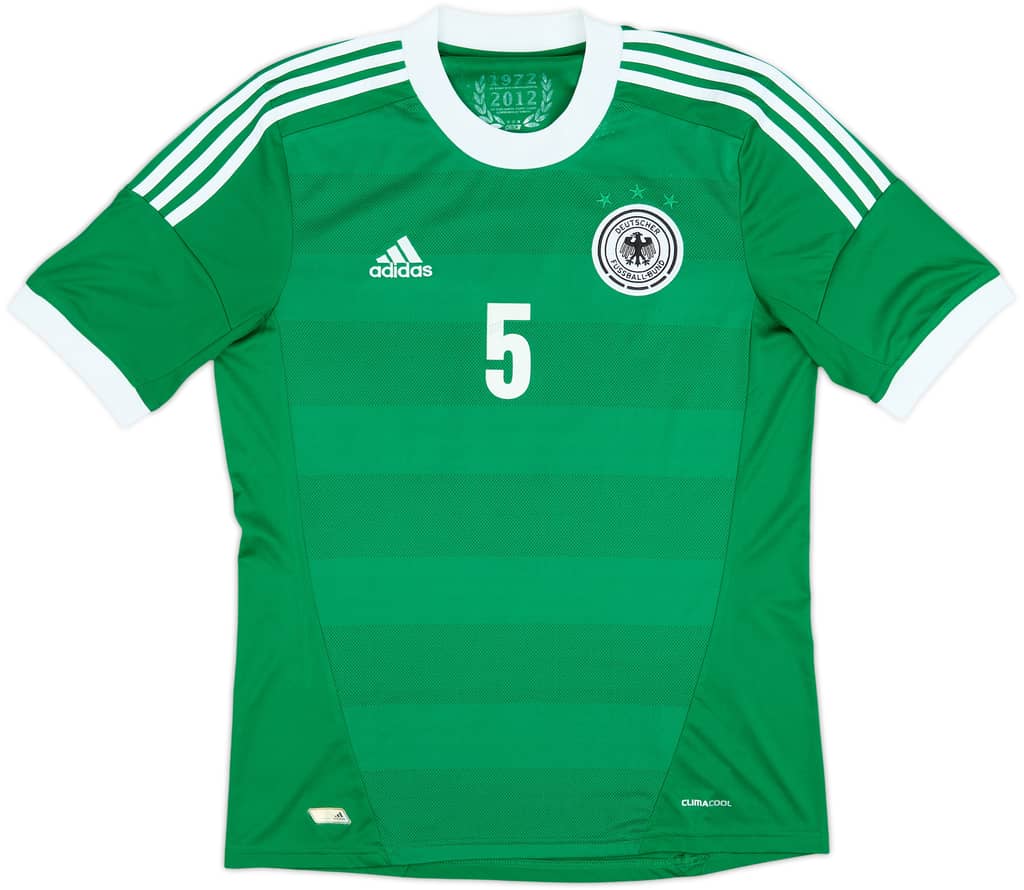 2012-13 Germany Away Shirt Hummels #5 - 8/10 - (M)