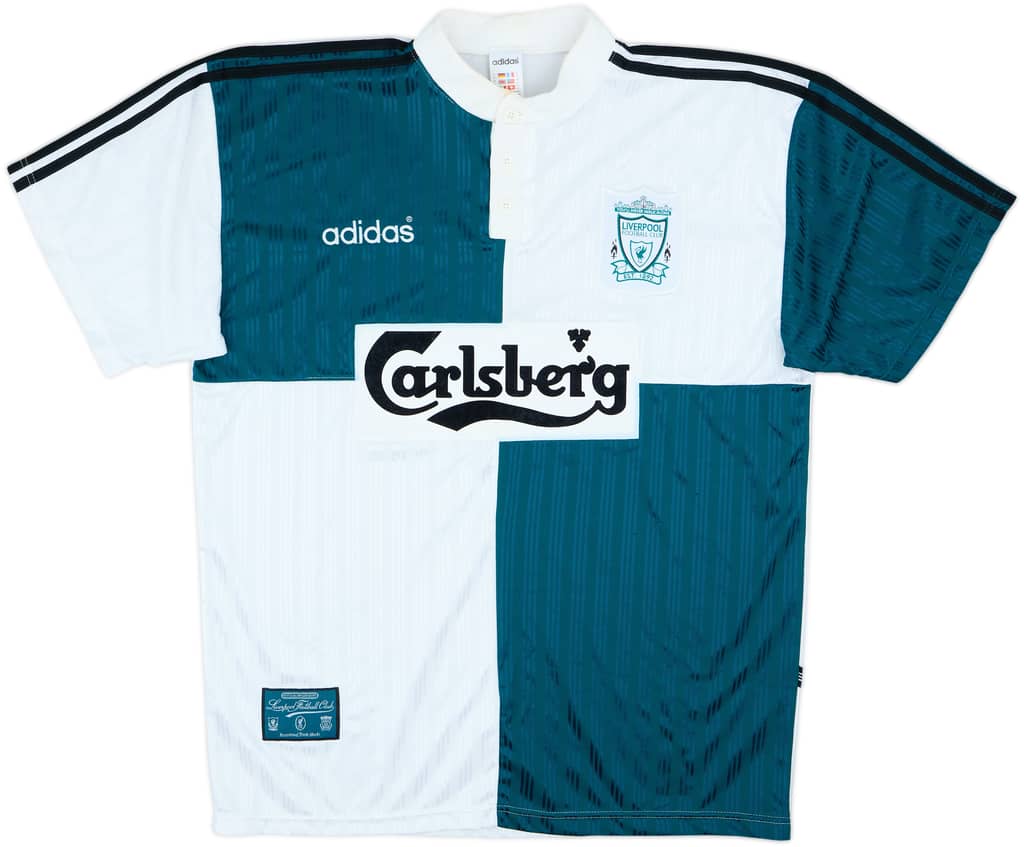 1995-96 Liverpool Away Shirt - 9/10 - (XL)