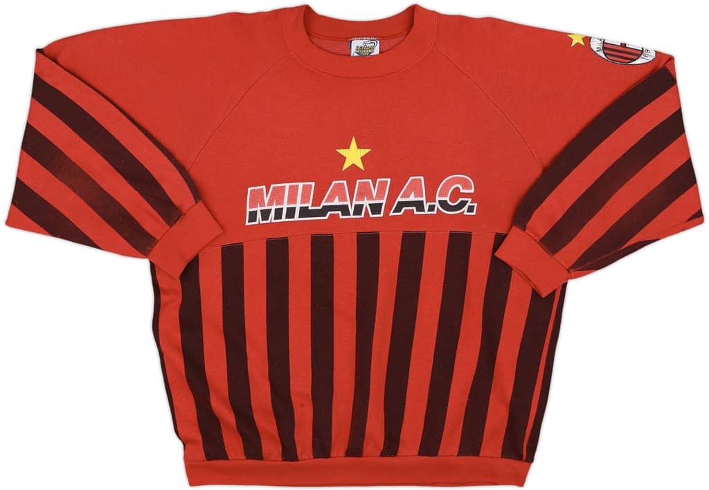 1990-91 AC Milan Le Felpe Dei Grandi Sweat Top - 6/10 - (L)