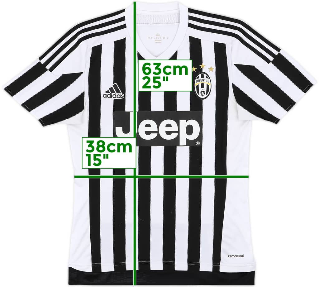 2015-16 Juventus Home Shirt - 8/10 - (S)