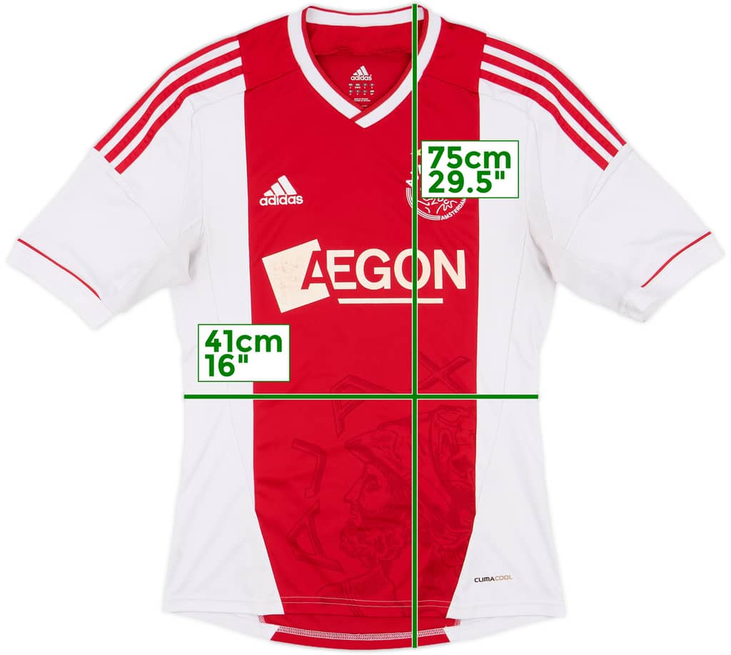 2012-13 Ajax Home Shirt - 5/10 - (S)