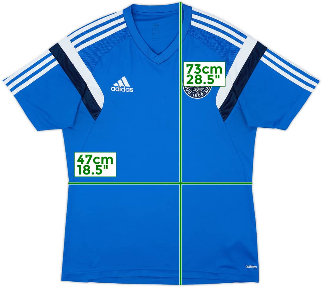 2013-14 Denmark adizero Training Shirt - 8/10 - (M)
