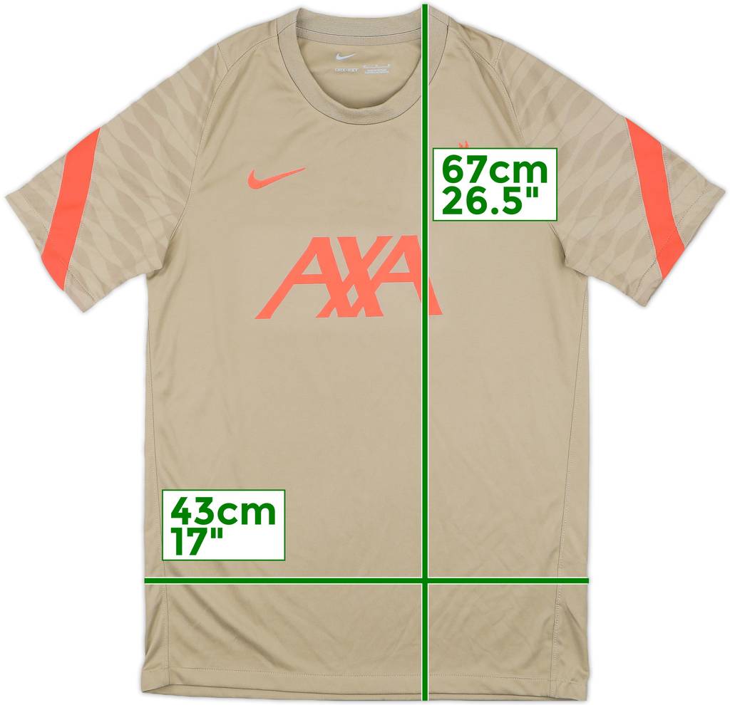 2021-22 Liverpool Nike Training Shirt - 9/10 - (M)