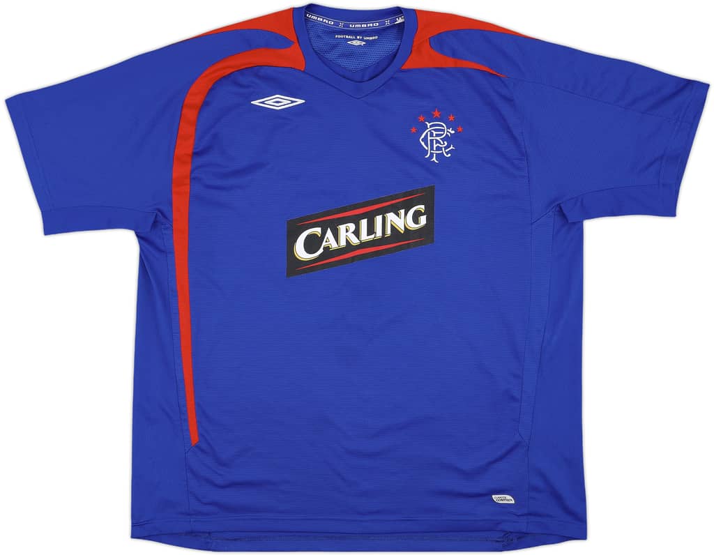 2009-10 Rangers Umbro Training Shirt - 8/10 - (XXL)