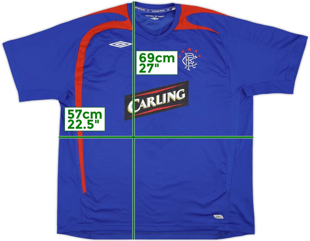 2009-10 Rangers Umbro Training Shirt - 8/10 - (XXL)