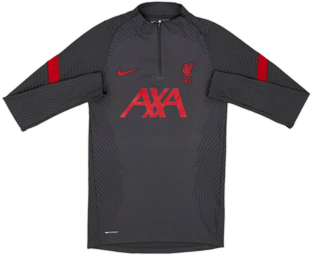 2020-21 Liverpool Nike Vaporknit 1/4 Zip Drill Top - 8/10 - (S)
