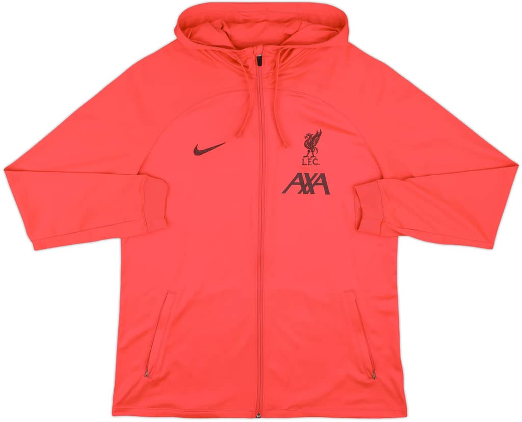 2022-23 Liverpool Nike Hooded Track Jacket - 9/10 - (L)