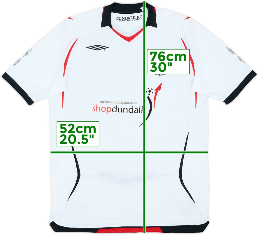 2009-10 Dundalk Home Shirt - 9/10 - (M)