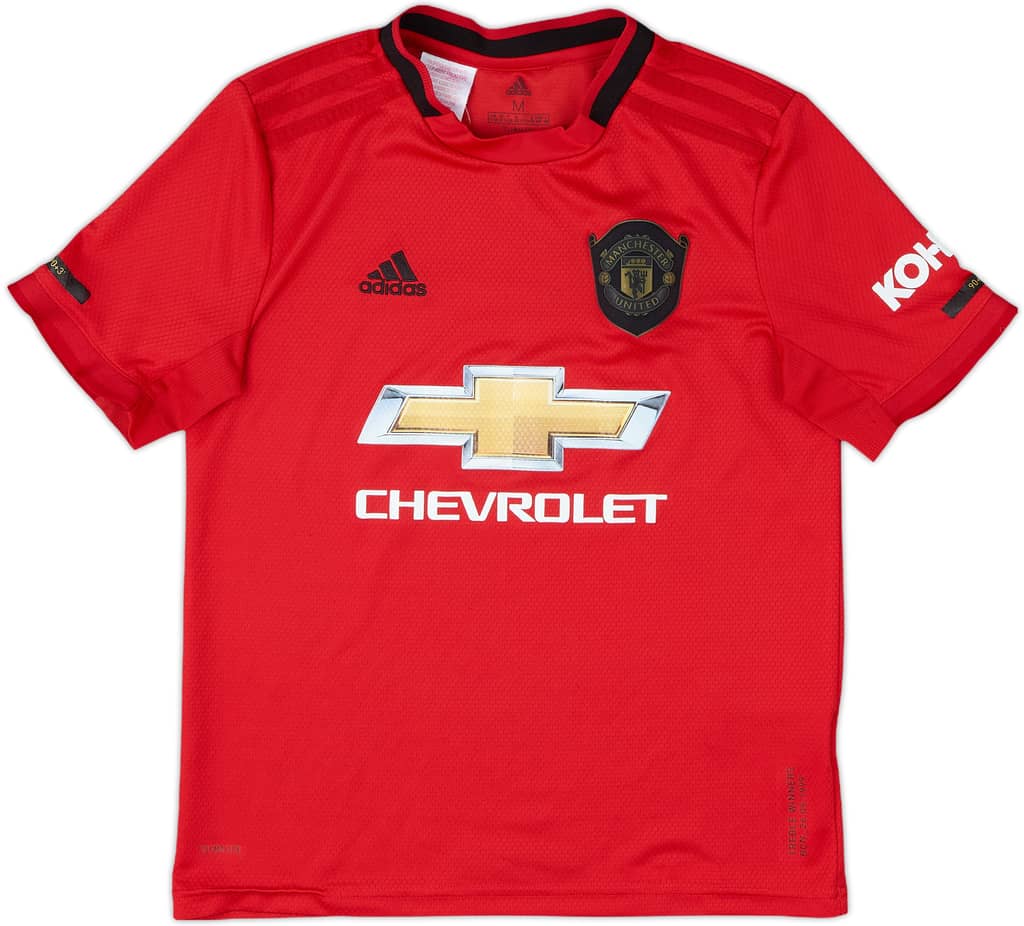 2019-20 Manchester United Home Shirt - 6/10 - (L.Boys)